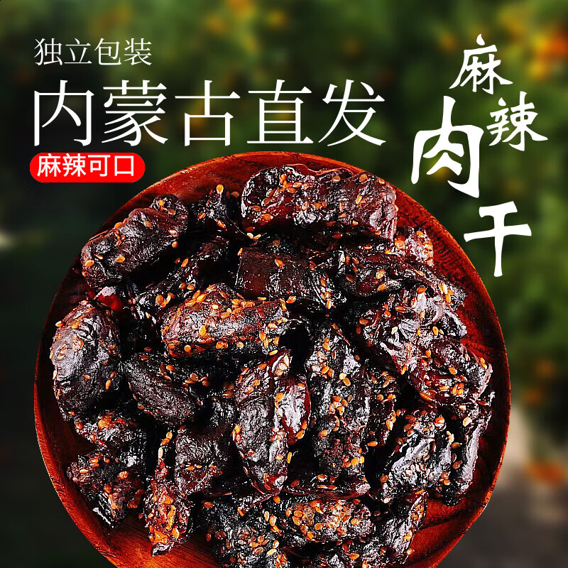 星华源内蒙古麻辣肉干 250g*2袋