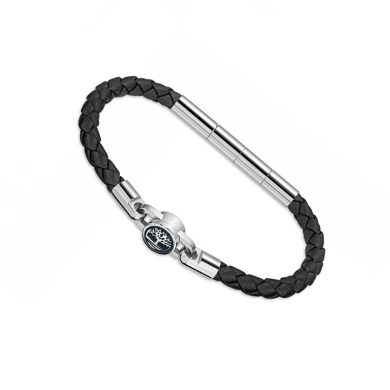 添柏岚(Timberland)男士手链手镯时尚潮流个性编织手绳手环手串首饰送男友生日礼物 TDAGB0002002