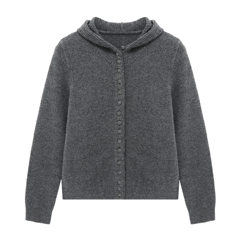 Basic House/�ټҺô�ɫ��ñë�¿���С���Ӷ�����֯����Ů ��ɫ M 188.91Ԫ