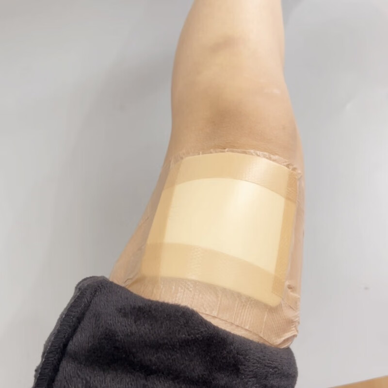 菩乐家压疮贴泡沫敷料硅凝胶预防减压褥疮贴自粘加厚医用无菌伤口护理贴 【1片装】无边非粘性10×10cm