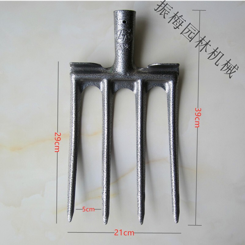 喜普四齿叉子松土翻地神器深翻锰钢锻打挖荸荠马蹄红薯山药姜开荒家用