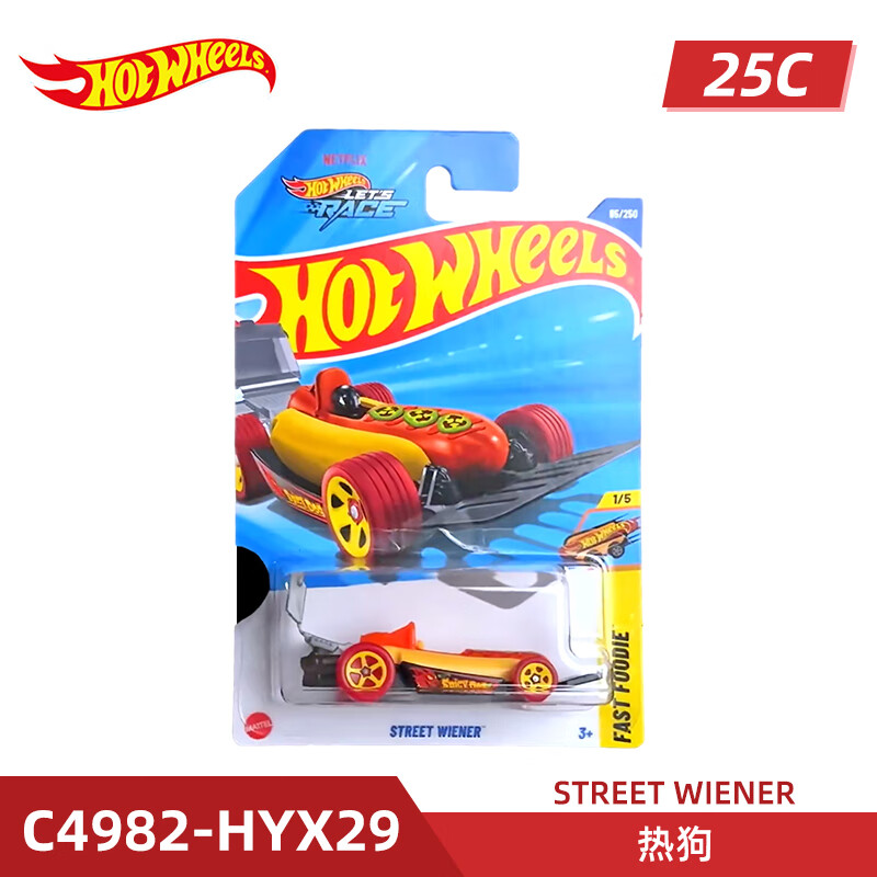 风火轮(hot wheels)25c批次合金小车一级方程式f1 保时捷911奔驰