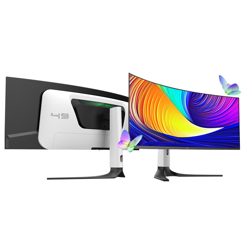 政府补贴：HKC 惠科 GS49UK 49英寸 超宽带鱼屏 电竞显示器（OLED、5K、240Hz、0.03ms、HDR400、硬件低蓝光）