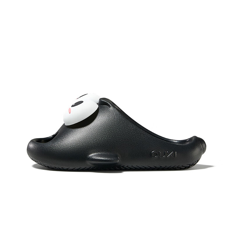 朴西小丑鱼儿童拖鞋可爱软底男女童防滑eva家居室内洗澡凉拖鞋 深空黑 32-33 (210mm)