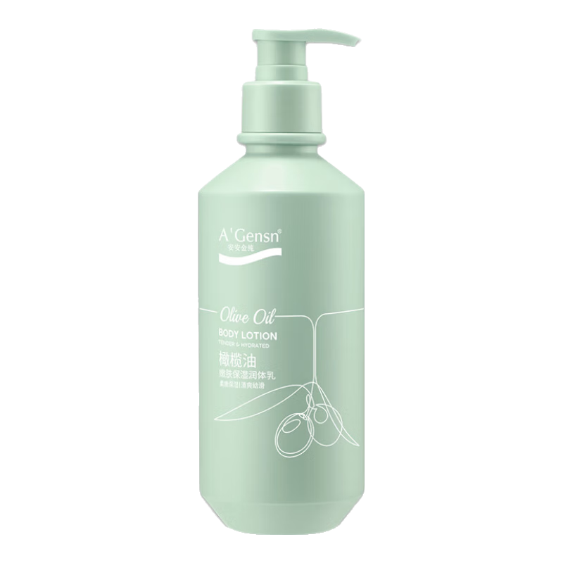 安安金純（A’Gensn）橄欖油嫩膚滋養(yǎng)潤體乳350g 身體乳液 護膚 身體護理 350g