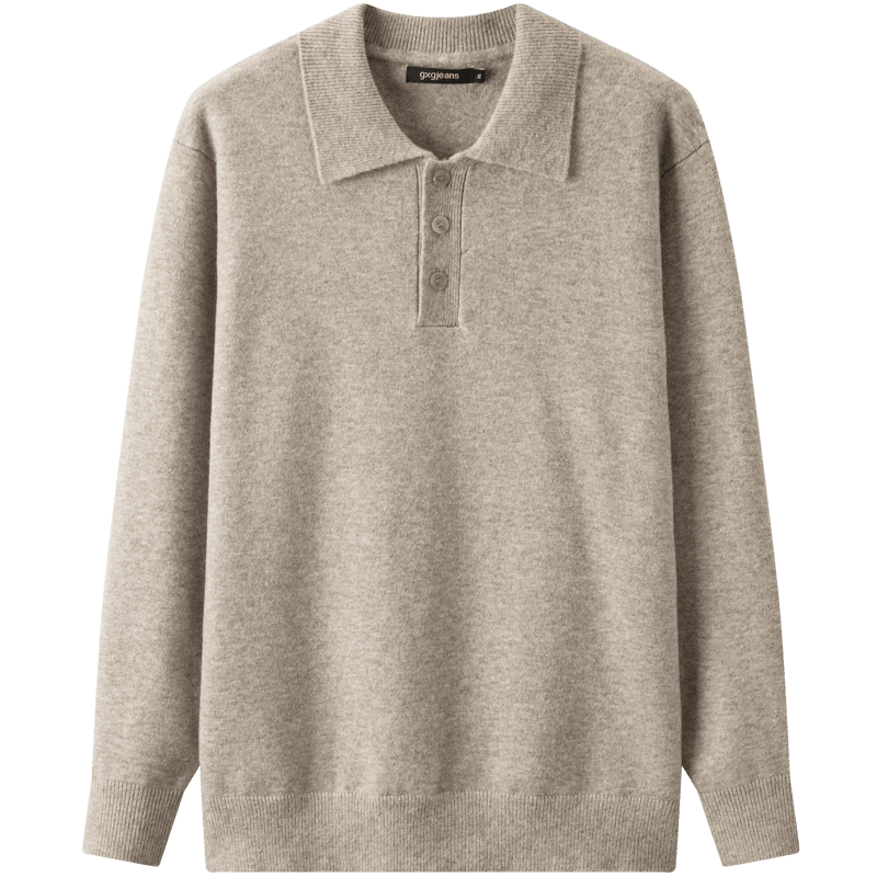 20��:gxgjeans ��װ��֯�� ����ɫ��ɴPOLO��ë�� 25����Ʒ L (175) 136Ԫ(����ȯ)