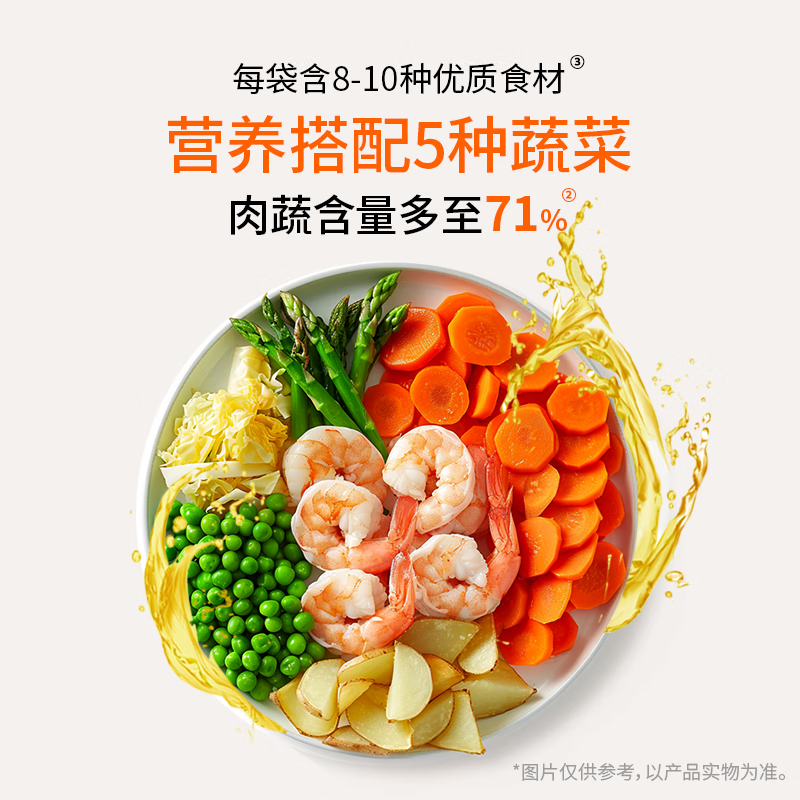 小月贝贝婴幼儿辅食肉蔬泥营养即食正餐牛肉三文鱼鳕鱼鸡肉泥婴标10月宝宝 【9袋/无海鲜】6口味如图 共9袋