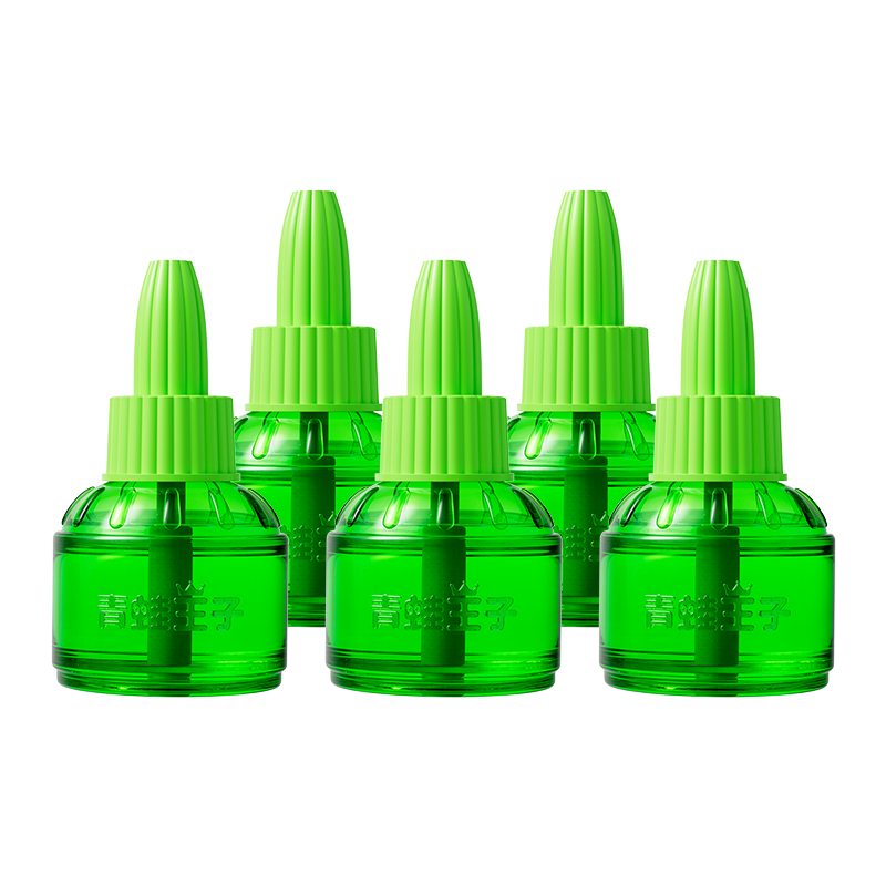 青蛙王子 蚊香液 电蚊香液 蚊香液 驱蚊液  补充装 替换装 45ml*5瓶 