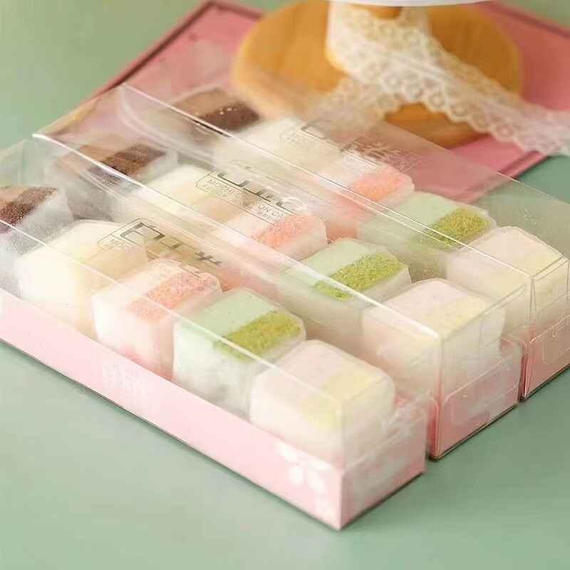 妞丝达特冰皮麻薯冷冻白玉卷茶歇日式大福雪媚娘慕斯草莓甜品 4盒白玉卷共20枚