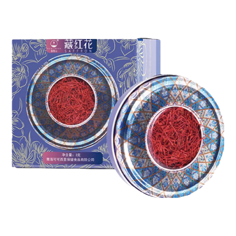 蘇彌山正品藏紅花禮盒青海特產(chǎn)女性補品送媽媽禮物營養(yǎng)品春節(jié)過年送禮 【藏紅花禮盒】3g