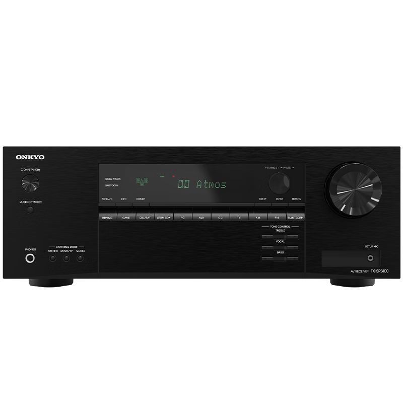 ONKYO TX-SR3100 5.2聲道家庭影院AV功放8K杜比全景聲藍牙 安橋3100+杰士RP260 5.1