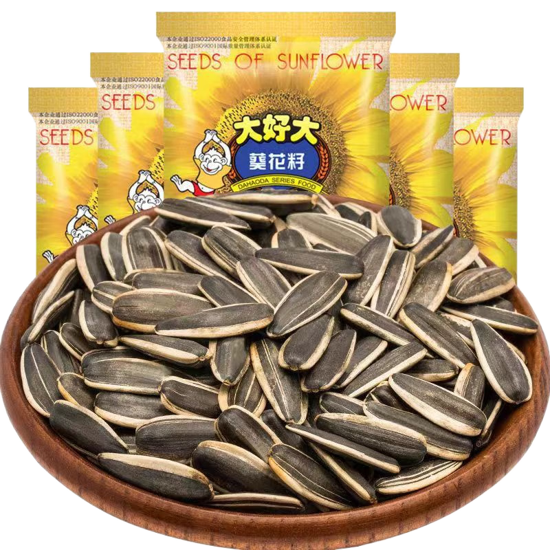 大好大葵花籽155克奶油味嗑的瓜子仁休闲零食怀旧好吃新品 155克大好大瓜子*10袋