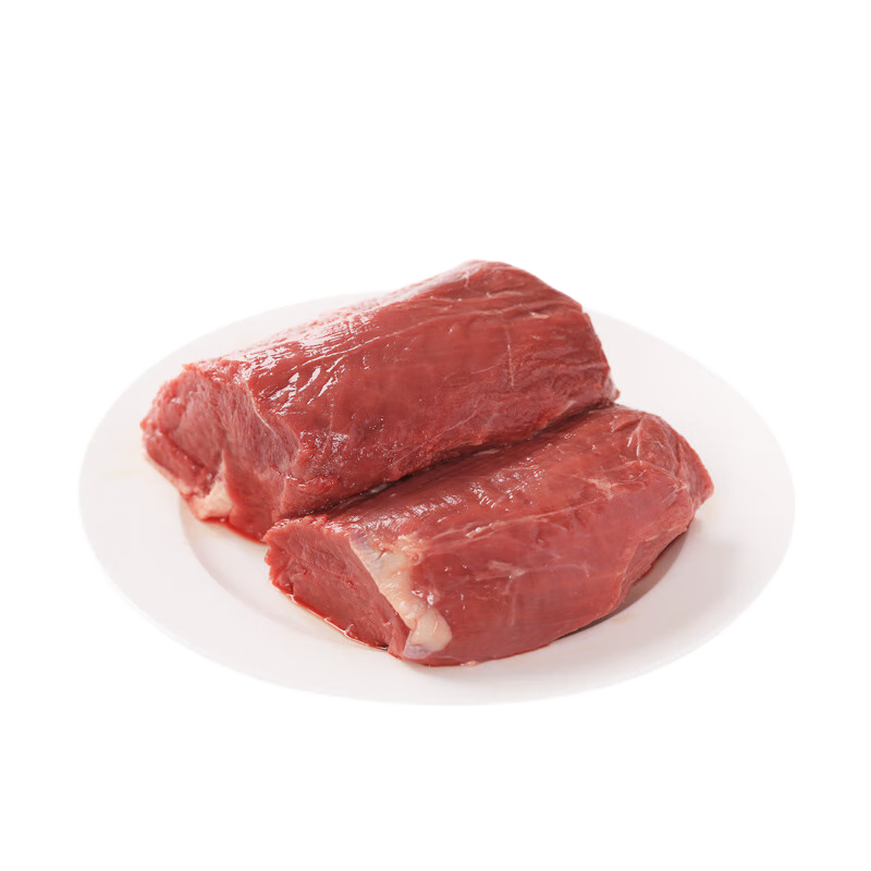 BRIME CUT国产原切谷饲牛里脊净重 2斤 聚会牛肉烧烤炖煮冷冻生鲜源头直发