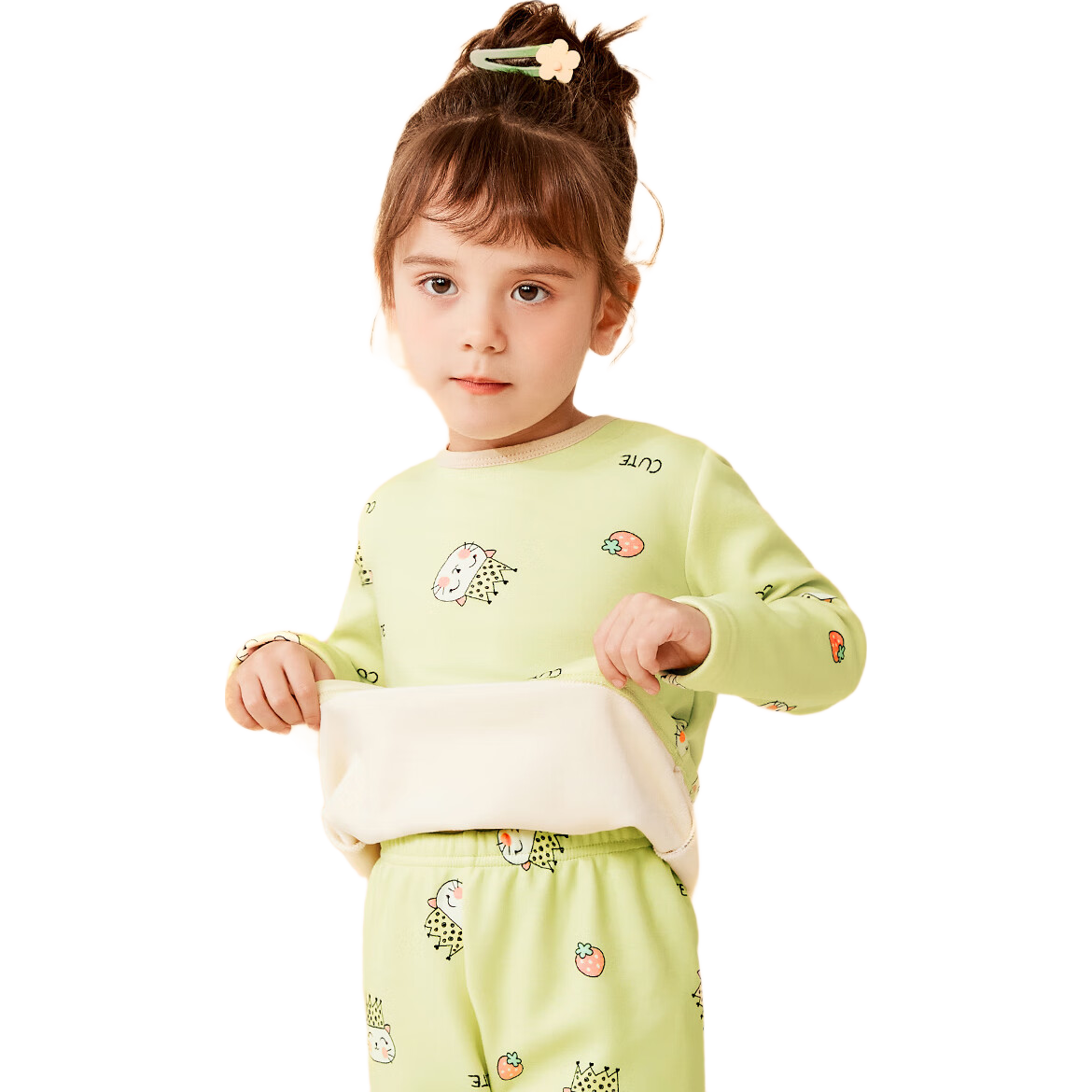 ���ڲ����������֣�YUZHAOLIN����ͯ��ů������װŮͯ���������޼Ӻ�˯����Сͯ�·� ����èè 29.9Ԫ