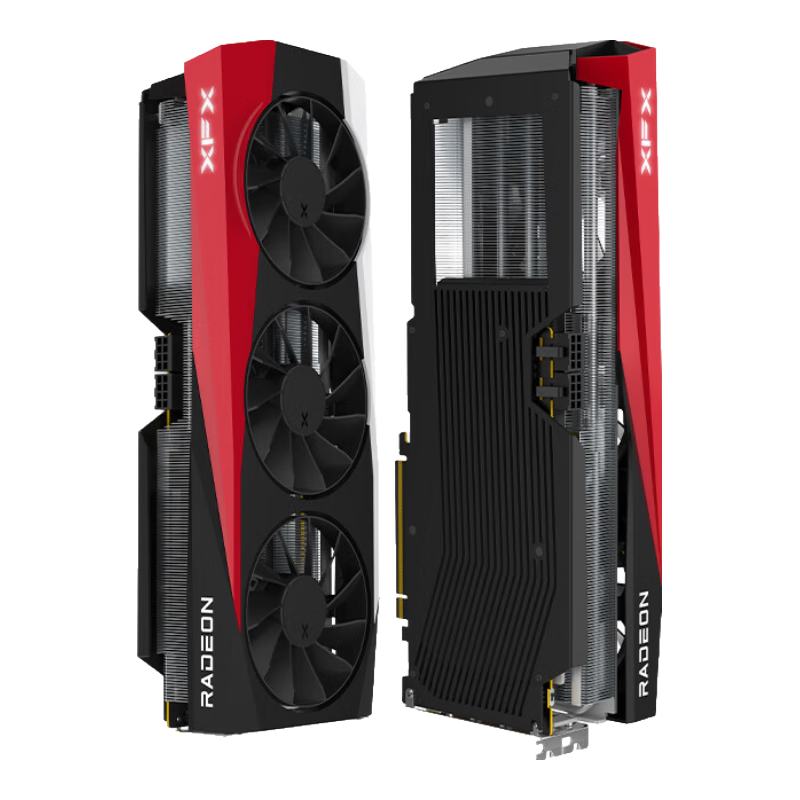 讯景（XFX）AMD RADEON RX 9070 XT 海外版 16GB 全新电竞游戏设计智能学习台式电脑独立显卡