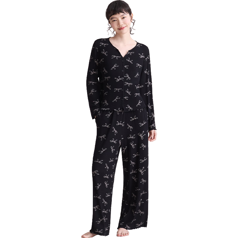 �춹��Hodo��˯��Ů���䴺���¿������ſ�˿������������⴩A��Ҿӷ���װ ��ɫ M (160)