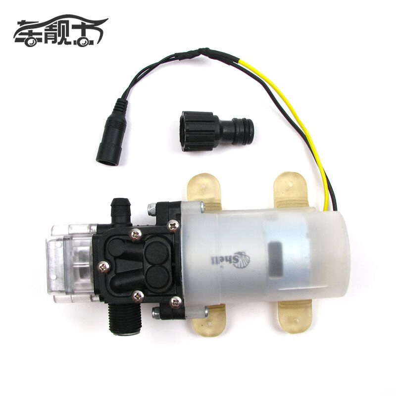 博赫爾（POHIR）洗車器小型家用電動(dòng)便攜車載12v高壓水泵清洗機(jī)車洗車直流電機(jī)泵