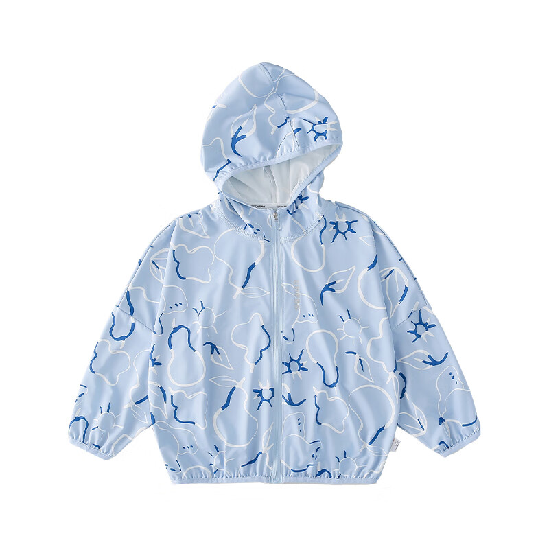 棉花堂【凉感+防晒】儿童防晒衣夏季宝宝薄外套男女童皮肤衣凉感zh2 趣味水果 110