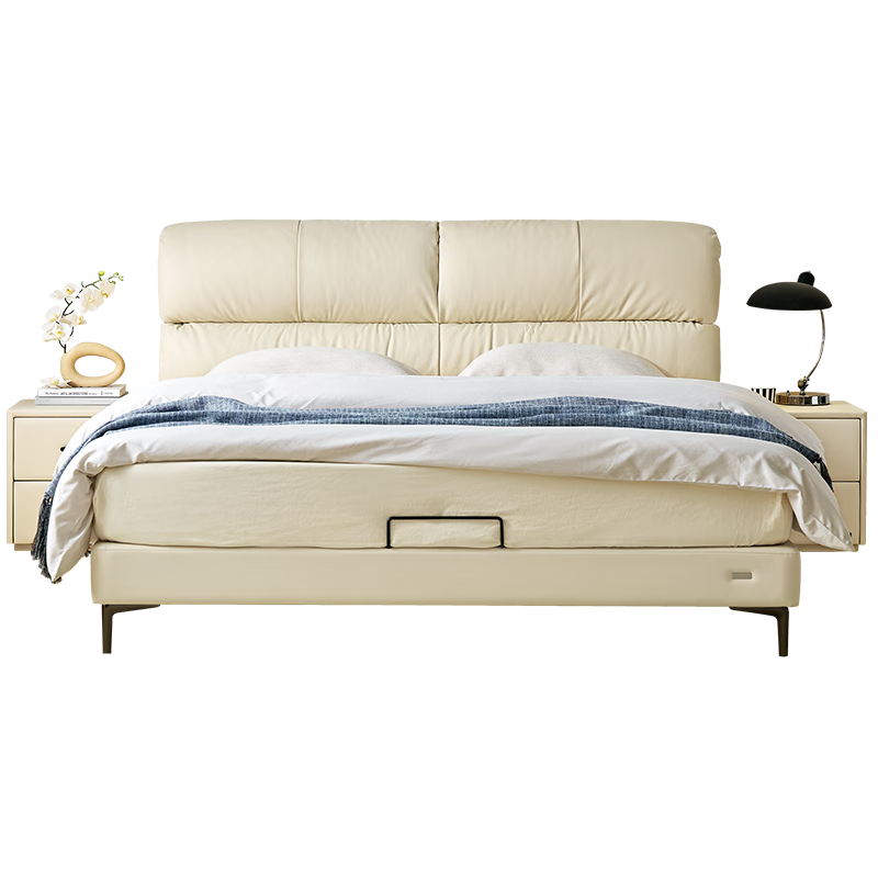 ȫ�ѼҾ��ִ���Լ��Ƥ������1.8��������˫�˴󴲺�ɫͷ��ţƤ��ߴ� ��ɴ��|ţƤ|���� 1.8��