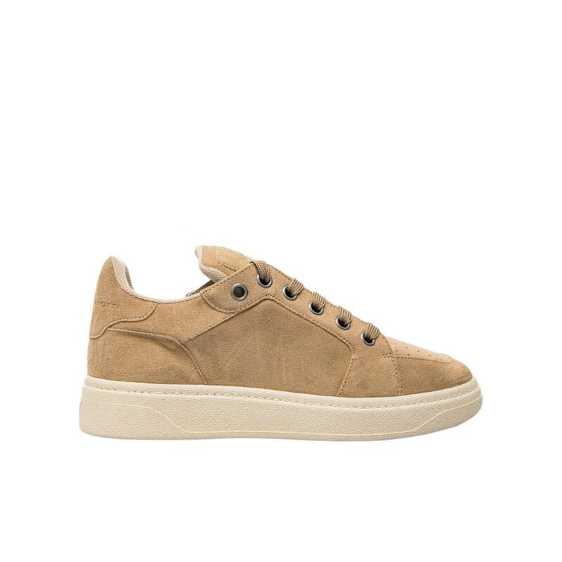 giuseppe zanotti/朱塞佩·萨诺第男士圆头系带低帮皮革运动鞋奢侈品