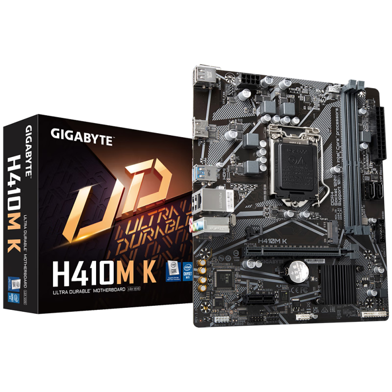 技嘉H610M/H510M//H410M/B760M台式机电脑主板全新盒装 技嘉H410M-K