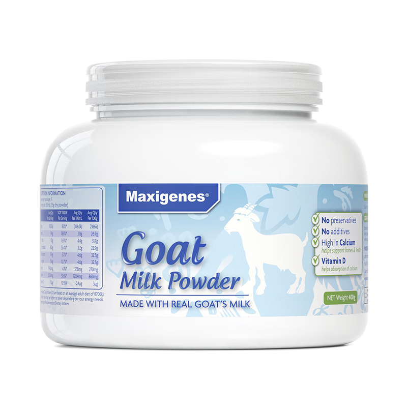 美可卓 Maxigenes純羊奶粉400g/罐澳洲進(jìn)口成人中老年高鈣奶粉美味營養(yǎng)