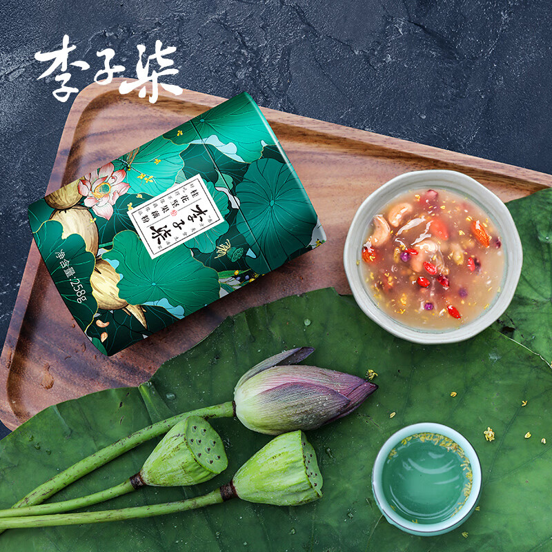 李子柒藕粉桂花堅果藕粉羹早代餐堅果羹營(yíng)養早餐懶人沖飲食品罐裝 桂花堅果藕粉258g*3罐