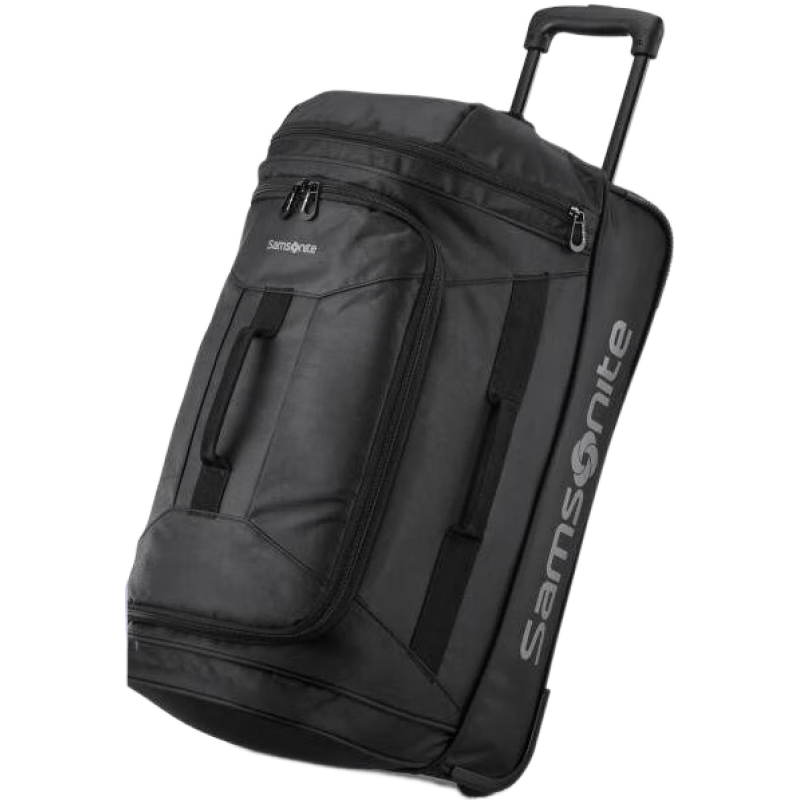 新秀丽32英寸大容量拉杆箱箱包行李箱Andante2出差旅箱行拉链口袋117226 黑色 32英寸