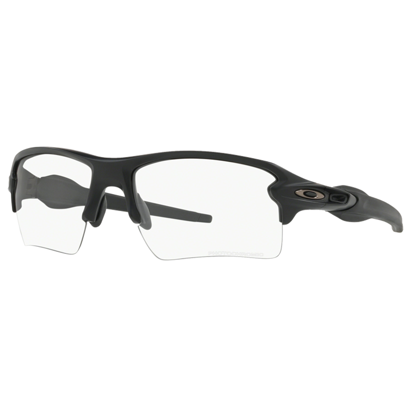 奥克利Oakley军版SI FLAK 2.0 XL亚洲版户外战术光感应自动变色骑行眼镜 哑光黑镜架/镀铱+变色感应镜片