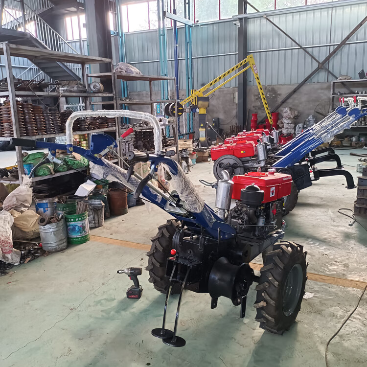 手扶拖拉机绞磨5吨8吨手扶绞磨机双卷手扶绞磨机四轮牵引机拉线机 5吨