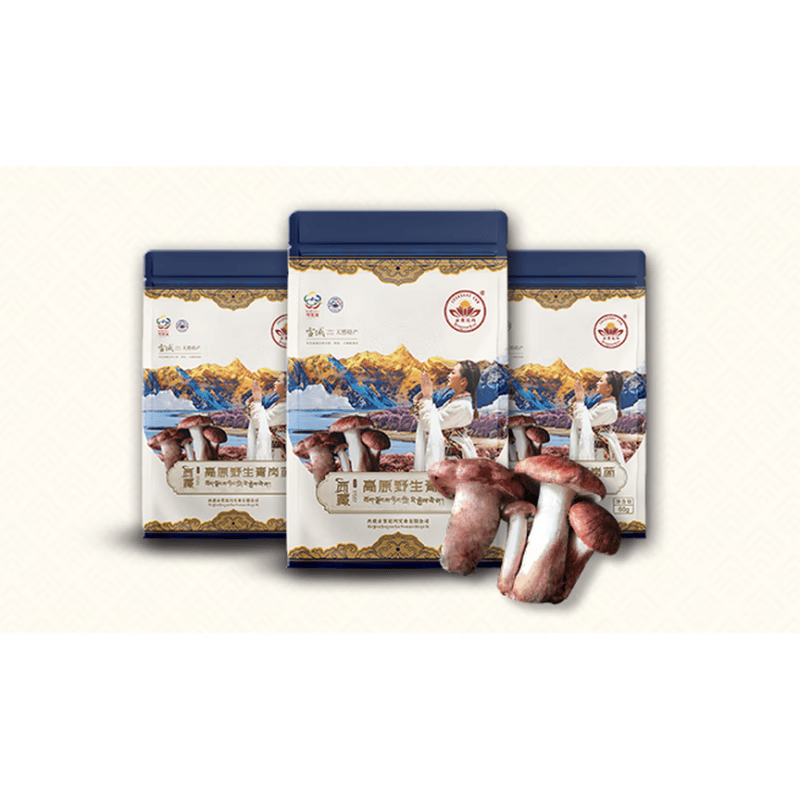 赤董尼玛西藏特产林芝松茸青冈菌全干货青岗礼盒 青冈菌袋装60g