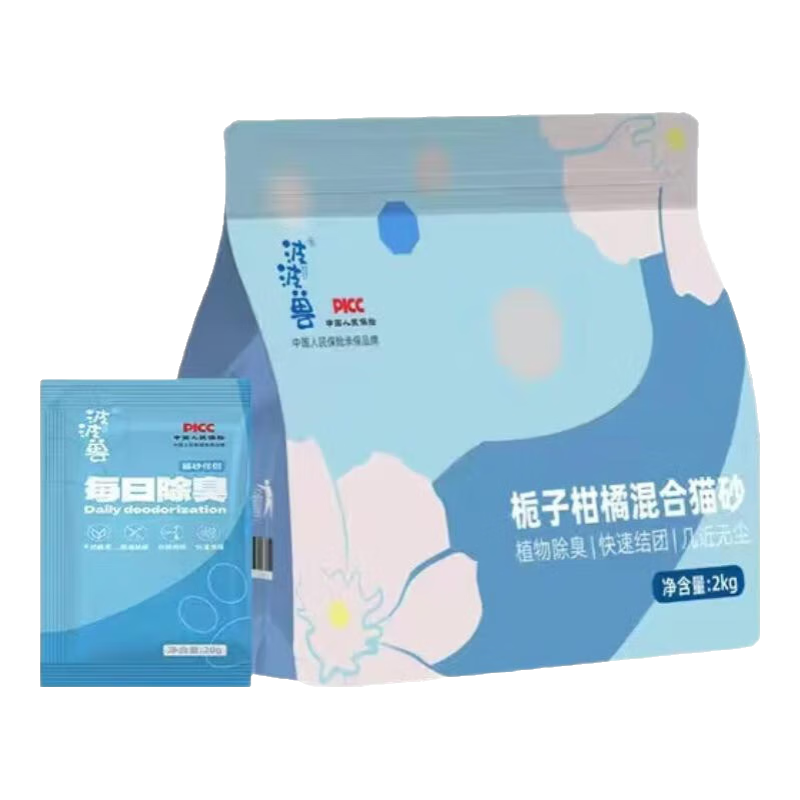 ������ BOBO BEAST���èɰ����ľ��èɰ�������Ų�մ���������޳�ֲ�������ˮè�� �����޻��èɰ2Kg*1��