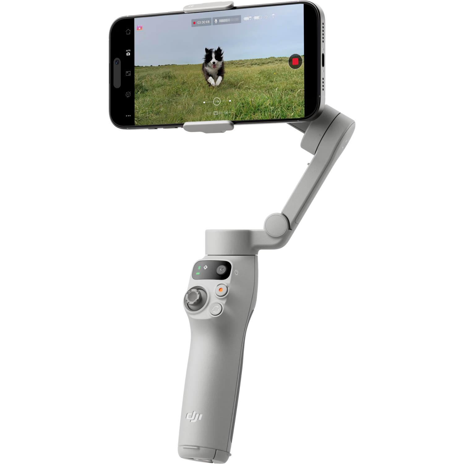 大疆 DJI Osmo Mobile 7 轻快跟拍手机稳定器OM7智能追踪自拍杆直播vlog拍摄神器手持云台