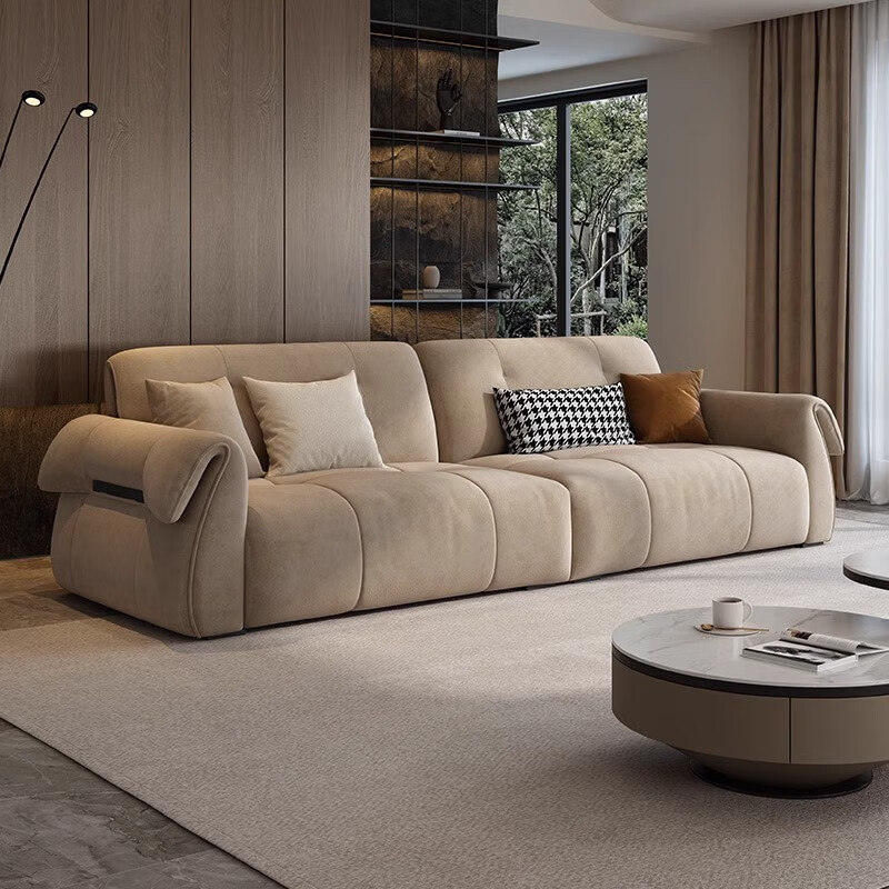 斯可馨(scihome)2024新款意式极简布艺沙发客厅现代简约小户型轻奢直