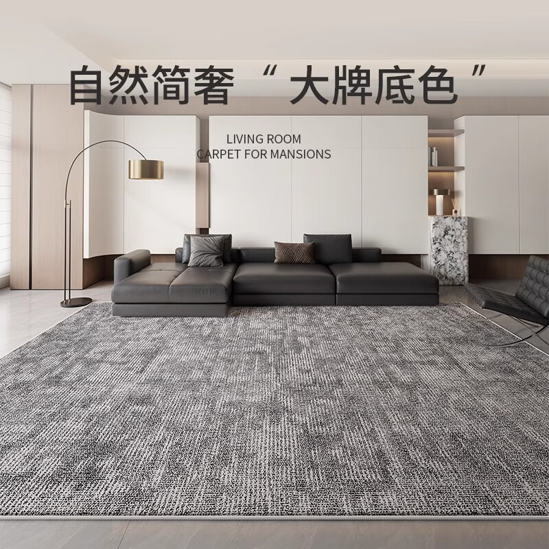 兴连心地毯客厅意式极简2025新款防水卧室免洗可擦轻奢高级家用沙发地垫 S仿羊绒-沐凌 140*200cm