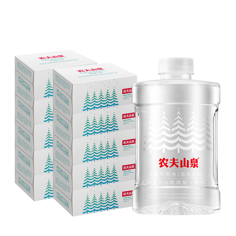 ũ��ɽȪ ������Ȼˮ(�ʺ�Ӥ�׶�) 1L*12ƿ *10�� ����װ 711Ԫ