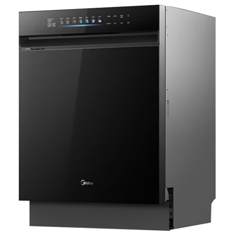美的（Midea）万向星河洗碗机X6嵌入式热风烘干四星消毒一级水效洗消一体 15套X6 Pro黑色