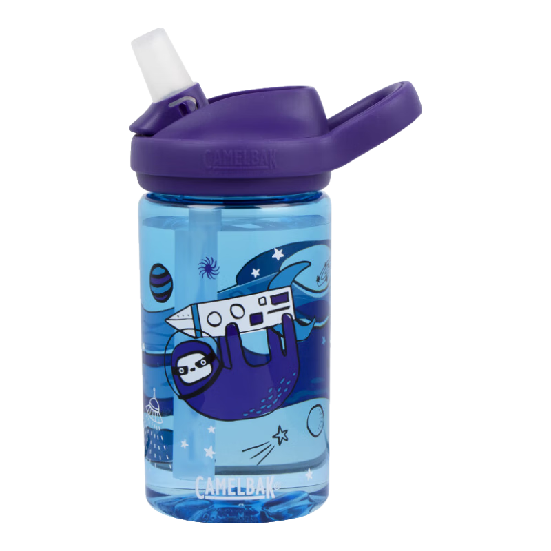 駝峰(CAMELBAK)兒童水杯上學專用吸管杯男孩女孩食品級tritan材質(zhì)卡通水杯新款 【特價】太空樹懶400ml