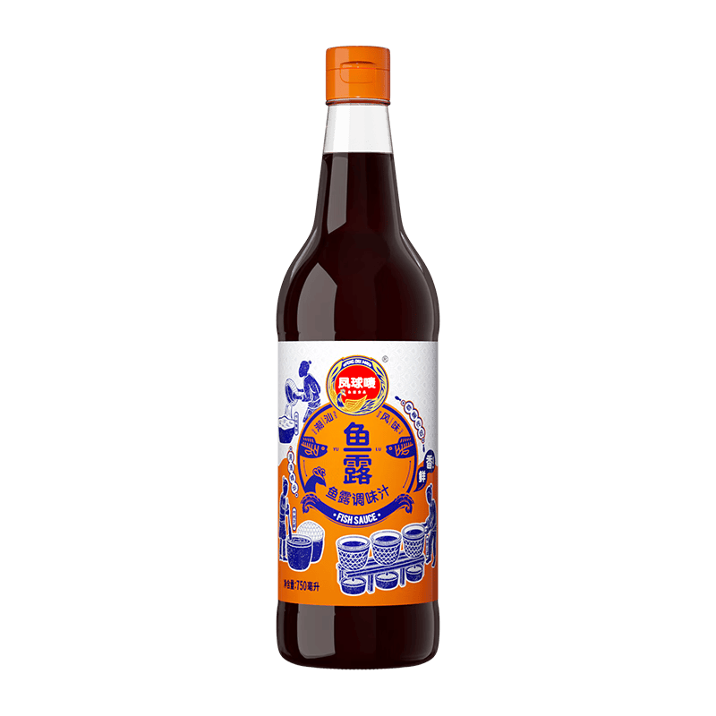 创宙 凤球唛鱼露750ml潮汕风味 【可代替盐】鱼酱油冬阴功增香提鲜调味料
