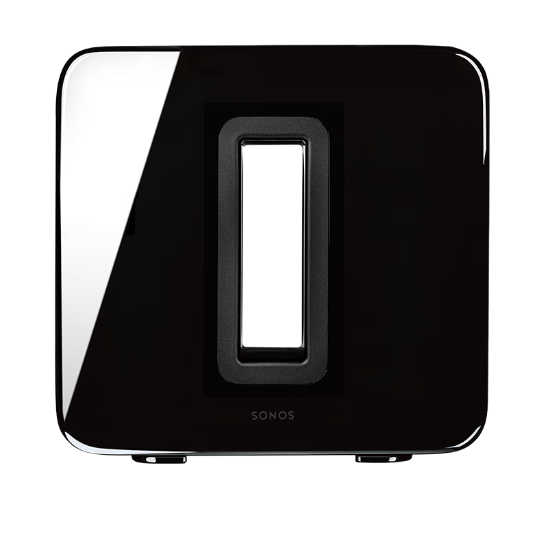 SONOS SUB 4 升级款有源低音炮 WiFi无线可组合 非蓝牙 家庭影院 电视音响 家庭音响 低音炮音箱 黑色