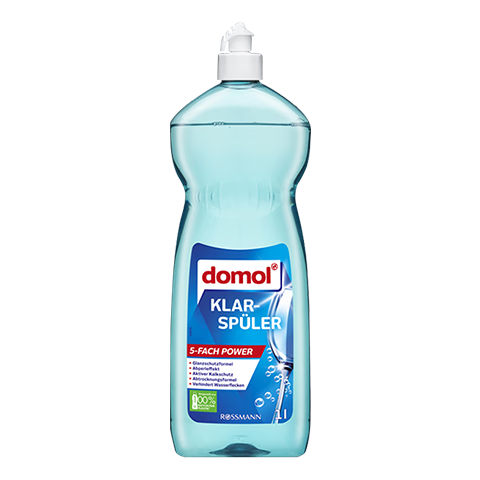 Domol 洗碗機(jī)清潔劑 洗碗機(jī)光亮劑洗滌劑去污去漬增亮 1L