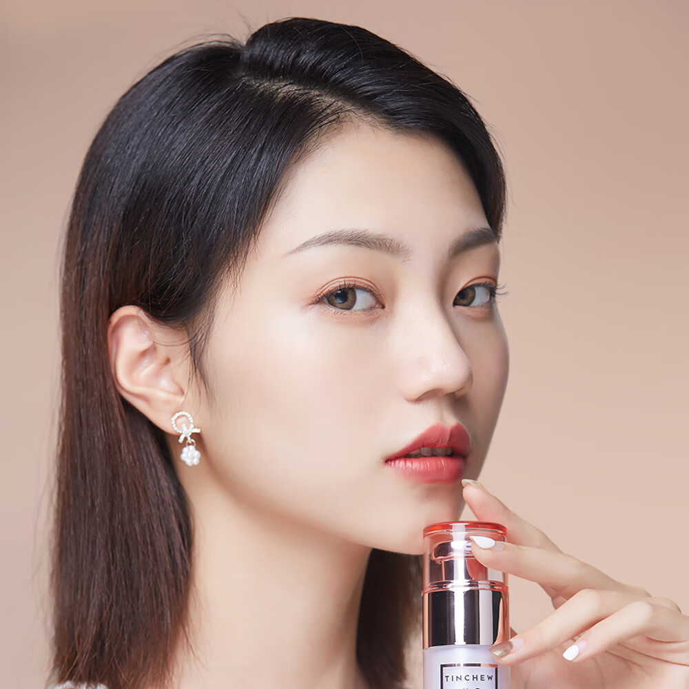 花联（TINCHEW）润透水光隔离霜韩国进口隔离乳控油显白提亮遮瑕均匀调节肤色 绿色