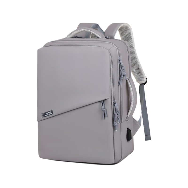 德彪西适用于华为MateBook14s 16S电脑包16寸笔记本D16 D15/Xpro双肩包 全新款香芋色+白华为 16英寸 可放41厘米键盘