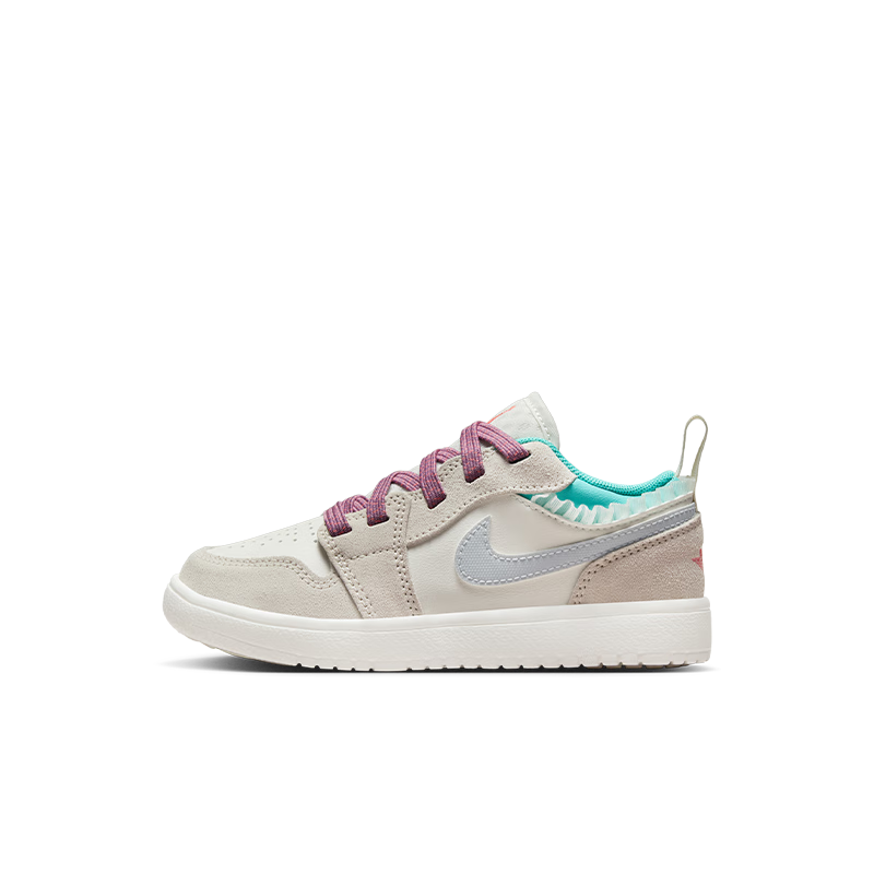 Jordan耐克（Nike)AJ1板鞋儿童篮球鞋男女童休闲运动鞋