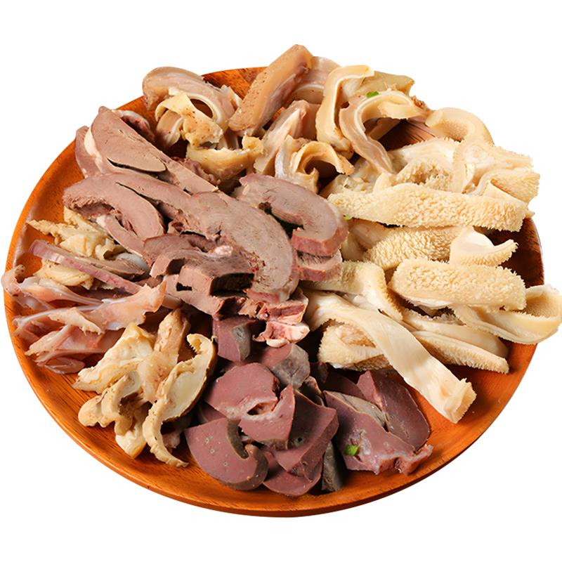 荤八厨 内蒙古羊杂2斤净重 新鲜羊肉羊杂生鲜羊肚羊头肉羊肠火锅食材
