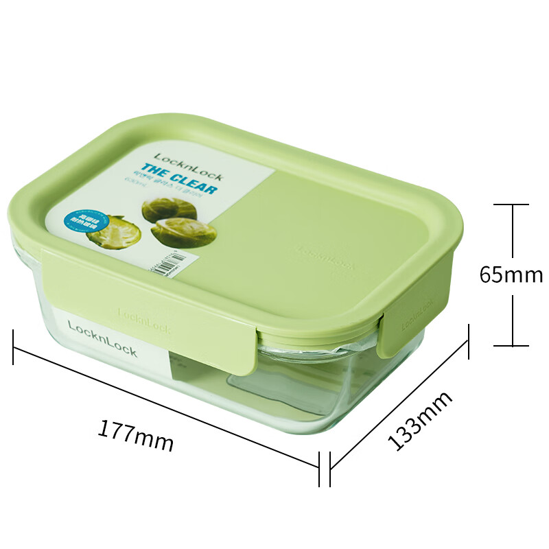 乐扣保温饭盒車   先領5折补帖卷 【自营】乐扣乐扣 玻璃饭盒630ml - 线报酷