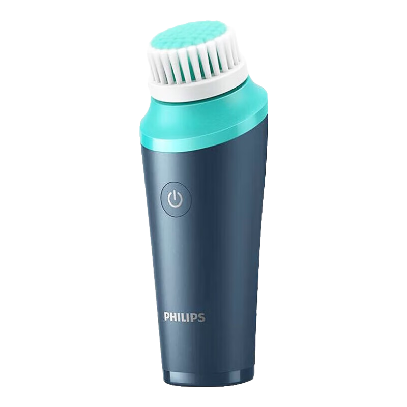 飛利浦PHILIPS男士潔面儀電動潔面器毛孔清潔器臉部深層洗臉神器MS1011天藍(lán)色