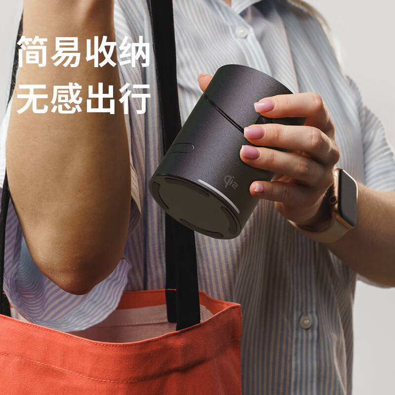 MOYIEAKAN qi2认证无线充电器三合一苹果iPhone 17/16/15/14/13 Pro磁吸手机耳机Apple Watch手表快充支架座 苍穹灰+30W快充头套装【qi2认证｜三合一】