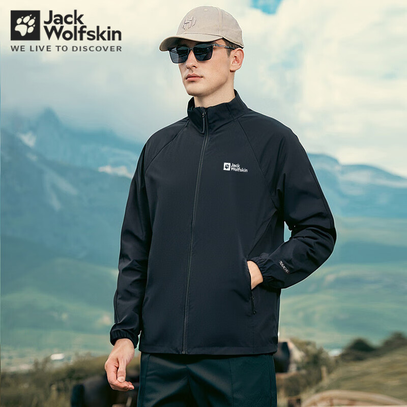 Jack Wolfskin��צ���Ǽп���2025���������˶����з���͸�������˶��������� A63775A-6000/��ɫ L 180/100A