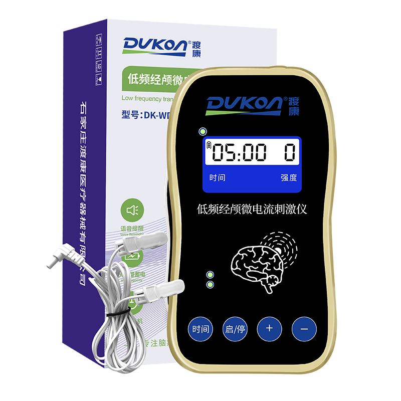 DUKON渡康經(jīng)顱微電流刺激儀CES治療改善緩解失眠 CES療法【贈(zèng)1年免費(fèi)換新】